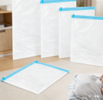 Travel Compression Bags, Space Saver Vacuum Storage Bags for Packing - Image 2