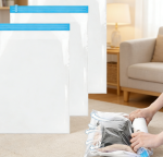 Travel Compression Bags, Roll-Up Space Saver Storage Bags for Packing